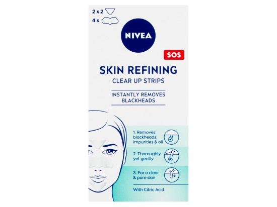 NIVEA Skin Refining čisticí pleťové náplasti 6 ks