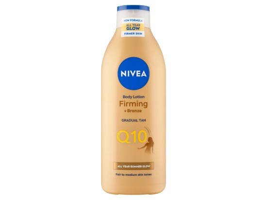 Nivea Q10 Firming + Bronze zpevňující tónovací tělové mléko 400 ml