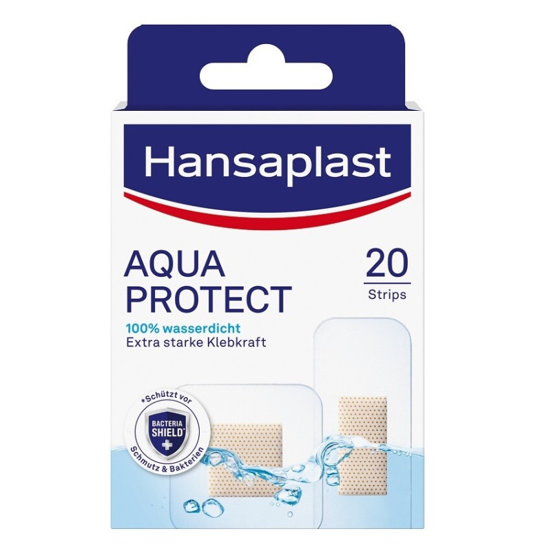 Hansaplast Aqua Protect náplasti 20 ks