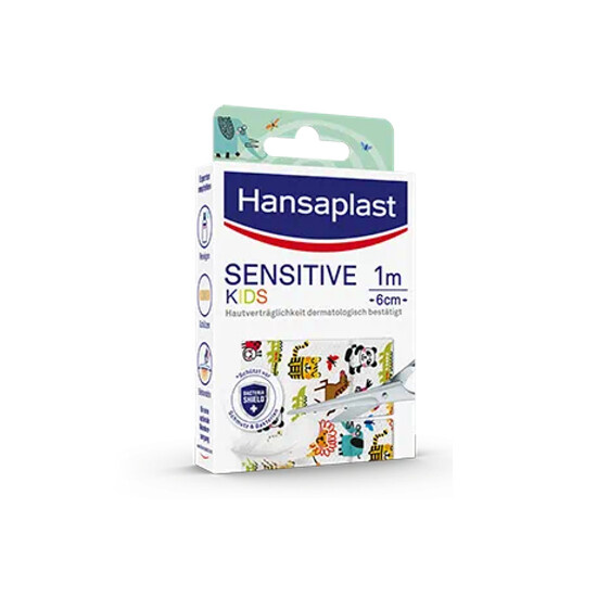 HANSAPLAST Sensitive kids zvířátka náplast 1 m x 6 cm