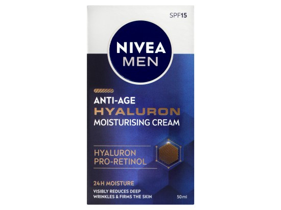 NIVEA MEN Hyaluron hydratační krém proti vráskám pro muže 50 ml