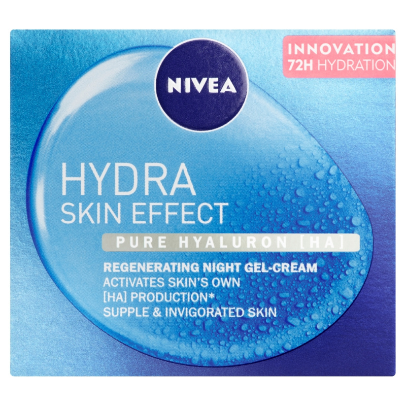 Nivea Hydra Skin Effect noční hydratační gel 50 ml