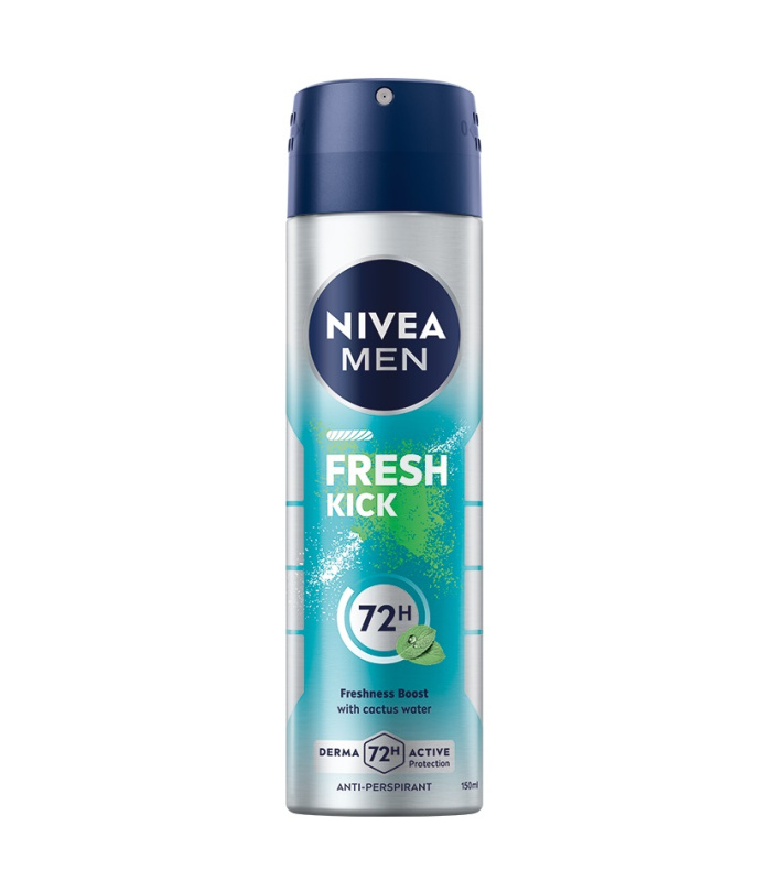 NIVEA Fresh Kick Antiperspirant sprej pro muže 150 ml