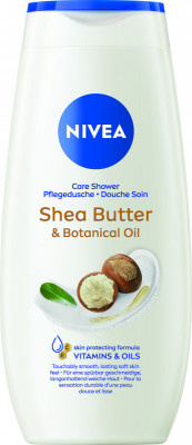 NIVEA Shea Butter & Botanical Oil krémový sprchový gel 250 ml