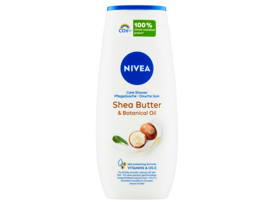 NIVEA Shea Butter & Botanical Oil krémový sprchový gel 250 ml