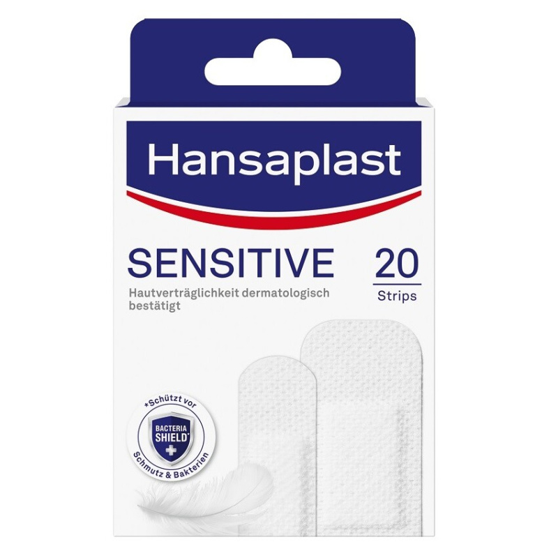 Hansaplast Náplast Sensitive 20ks