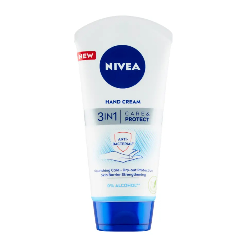 NIVEA Care & Protect krém na ruce 3 v 1 75 ml