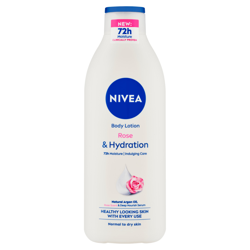 NIVEA Rose Touch hydratační tělové mléko 400 ml