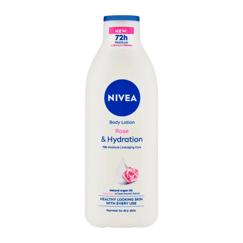 NIVEA Rose Touch hydratační tělové mléko 400 ml