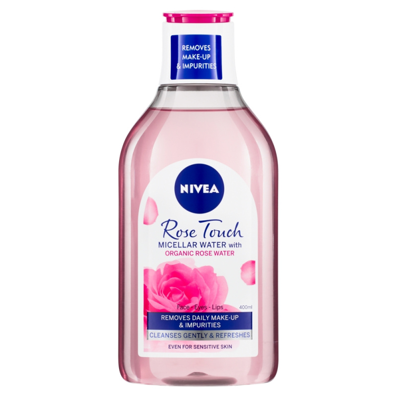 Nivea Rose Touch micelární voda 400 ml