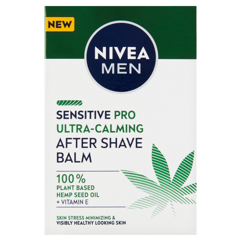 NIVEA MEN Sensitive Hemp balzám po holení s konopným olejem 100 ml