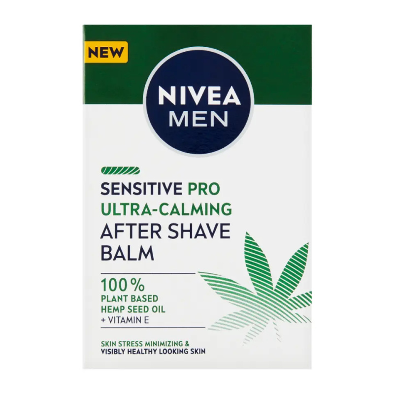 NIVEA MEN Sensitive Hemp balzám po holení s konopným olejem 100 ml
