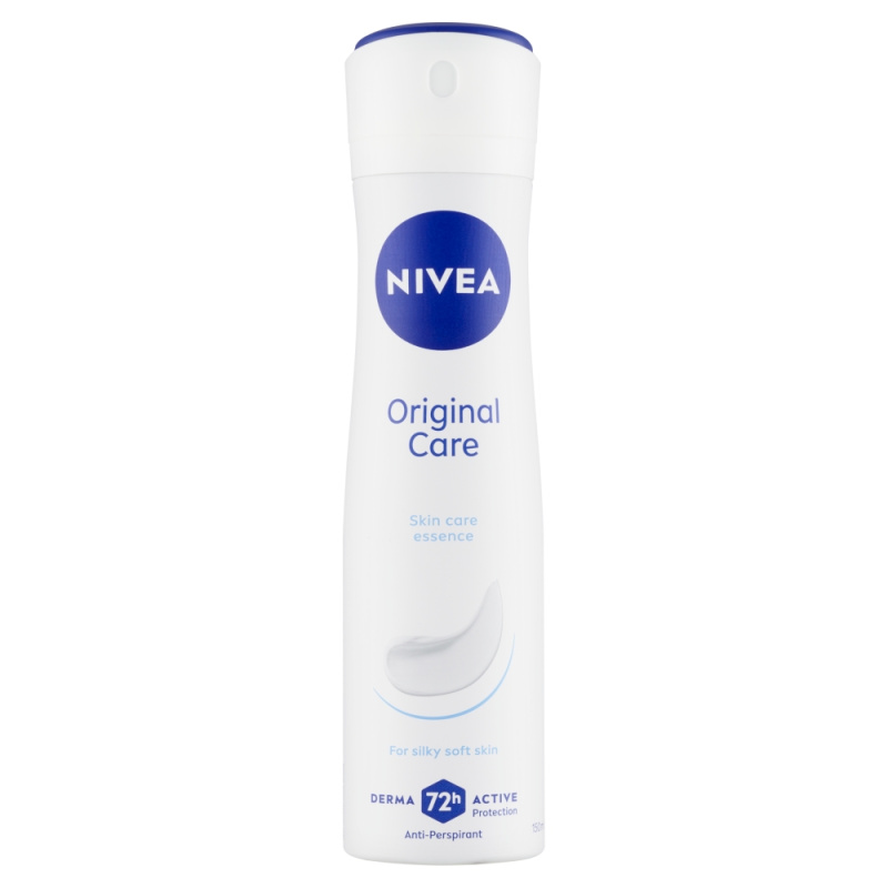 NIVEA Original Care antiperspirant ve spreji bez alkoholu 150 ml