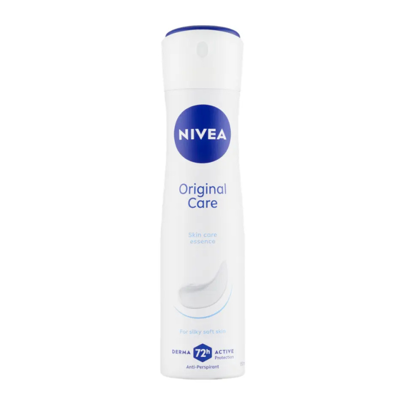 NIVEA Original Care antiperspirant ve spreji bez alkoholu 150 ml