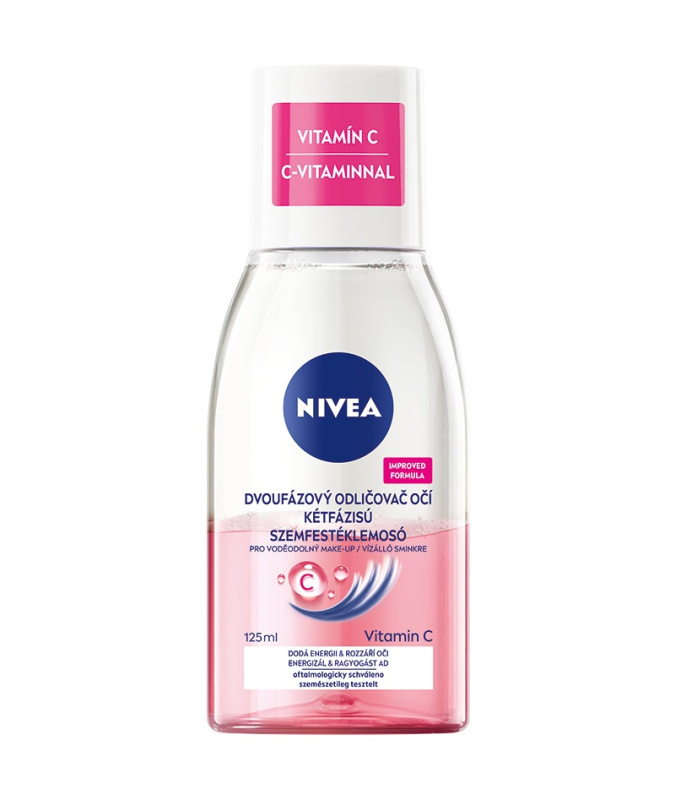 Nivea Face Cleansing Dvoufázový odličovač očí a make-upu 125 ml