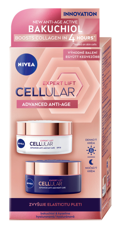 NIVEA Hyaluron Cellular Filler výhodné balení proti vráskám