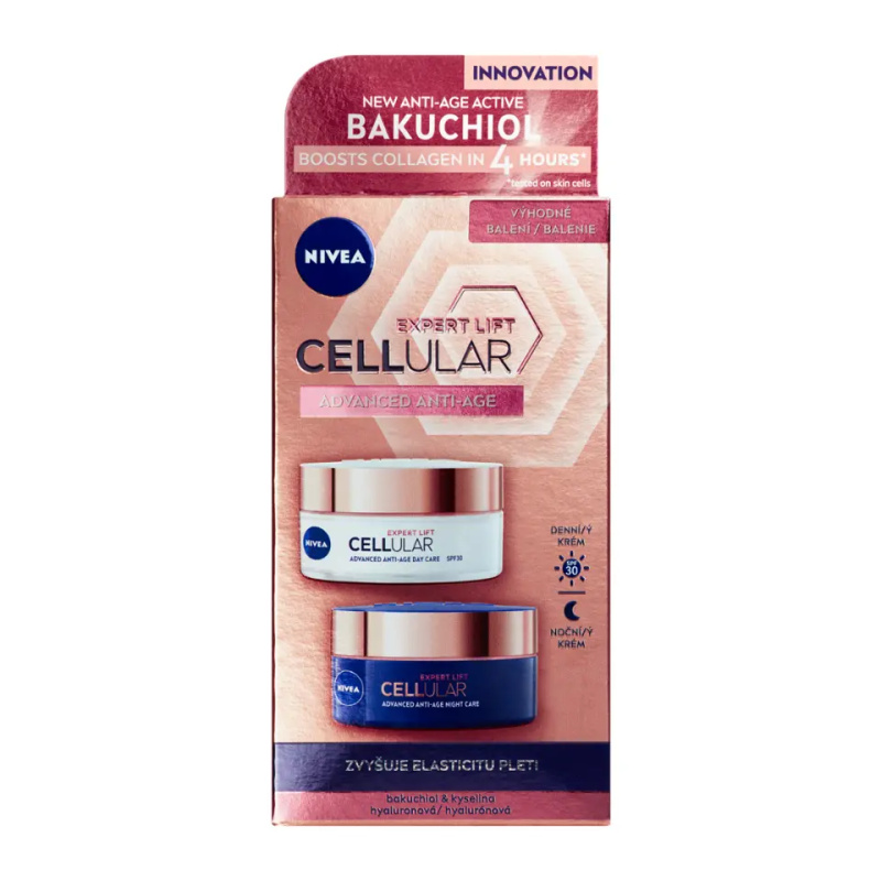 NIVEA Hyaluron Cellular Filler výhodné balení proti vráskám