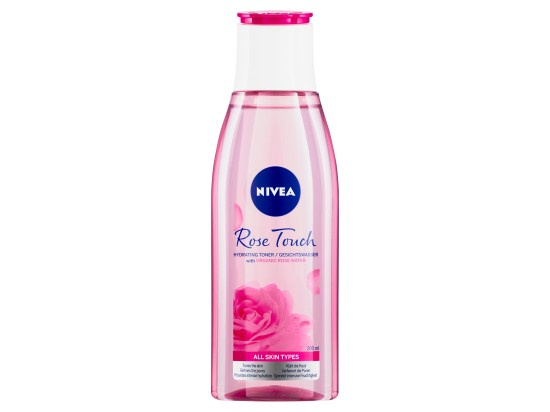 Nivea Rose Touch hydratační pleťová voda 200 ml