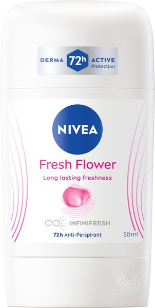 NIVEA Fresh Flower tuhý antiperspirant 50 ml