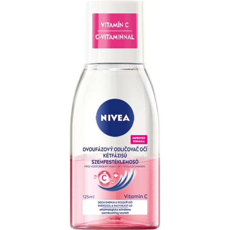 Nivea Rose Touch dvoufázový odličovač na oči 100 ml