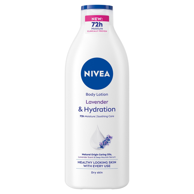 NIVEA Lavender tělové mléko s levandulí 400 ml