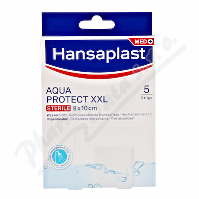 HANSAPLAST Aquaprotect XXL náplast 5ks