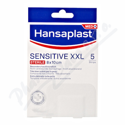 HANSAPLAST Sensitive XXL náplast 5ks