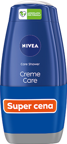 NIVEA Creme Care krémový sprchový gel výhodné balení 2 x 500 ml