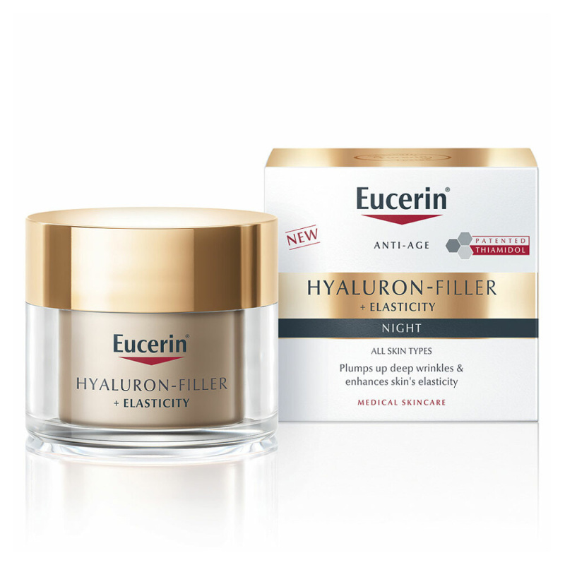 Eucerin HYALURON-FILLER+ELAST.noč.kr.50ml