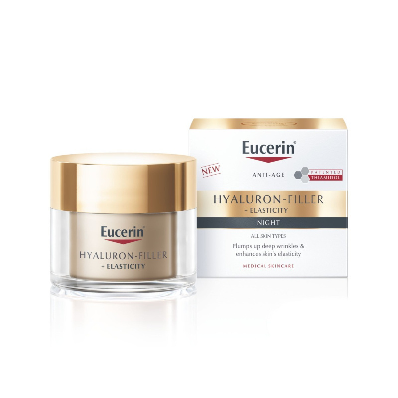 Eucerin HYALURON-FILLER+ELAST.noč.kr.50ml