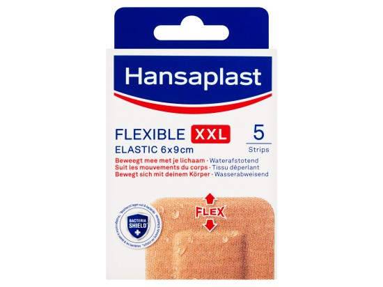 HANSAPLAST Flexible XXL elastická náplast 5ks