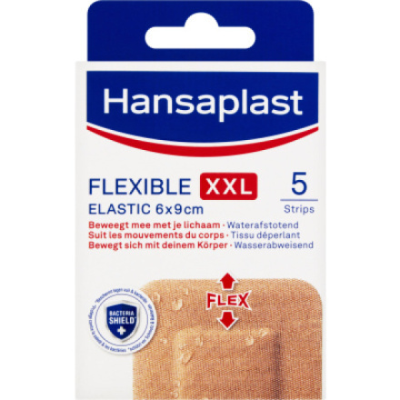 HANSAPLAST Flexible XXL elastická náplast 5ks