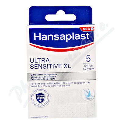 HANSAPLAST Silicone soft XL náplast 5 ks