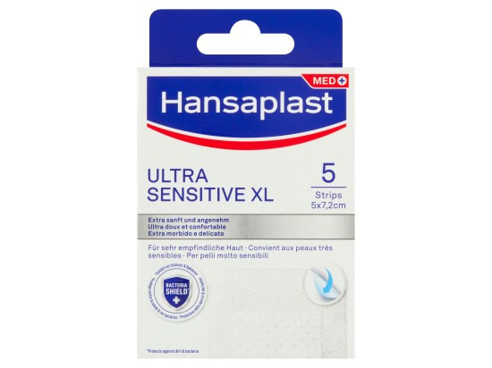 HANSAPLAST Silicone soft XL náplast 5 ks
