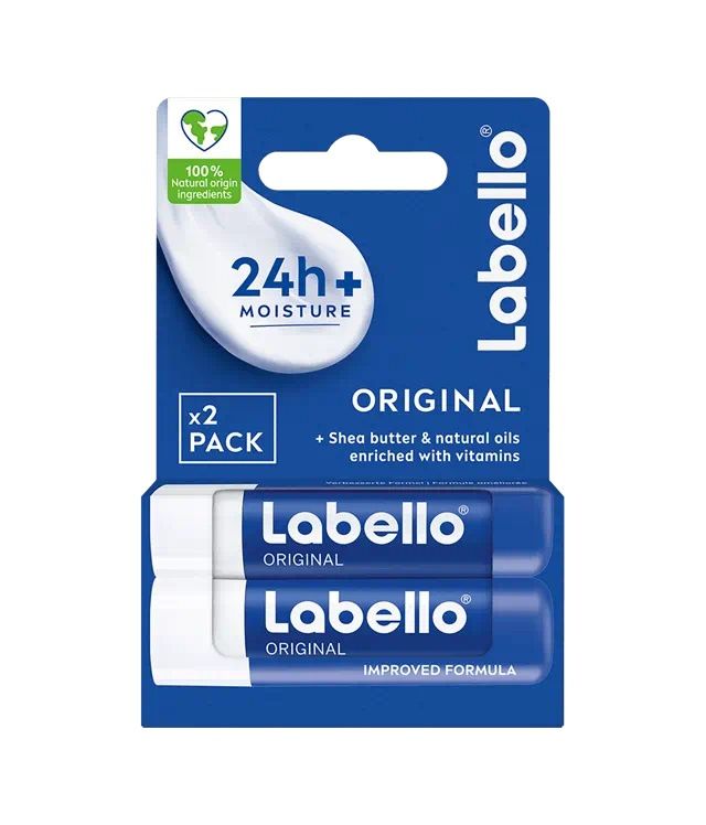 Labello Classic Care balzám na rty 2 ks