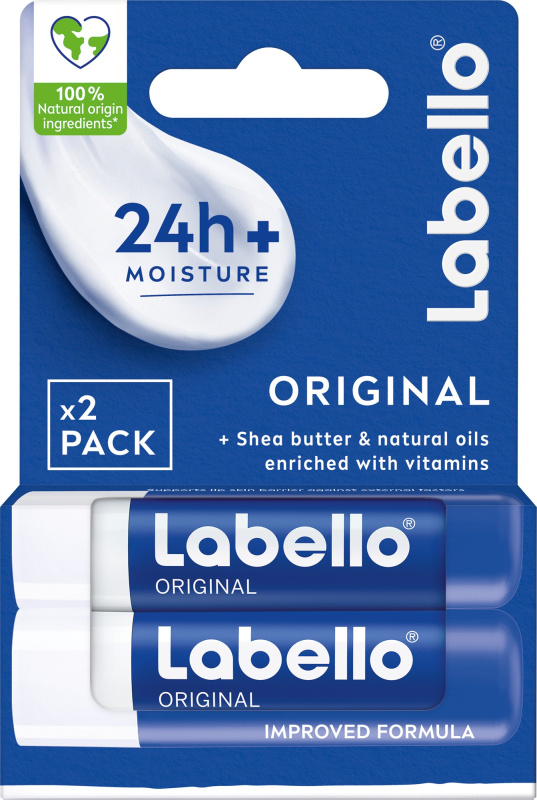 Labello Classic Care balzám na rty 2 ks
