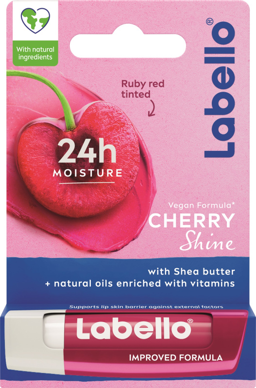 Labello Cherry Shine balzám na rty 4.8 g
