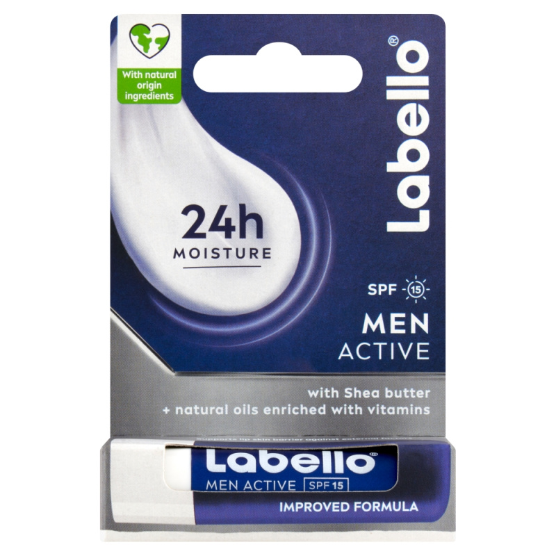Labello Active Care balzám na rty pro muže 4,8 g