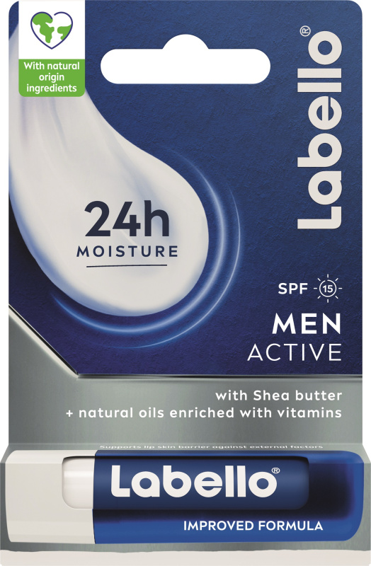 Labello Active Care balzám na rty pro muže 4,8 g