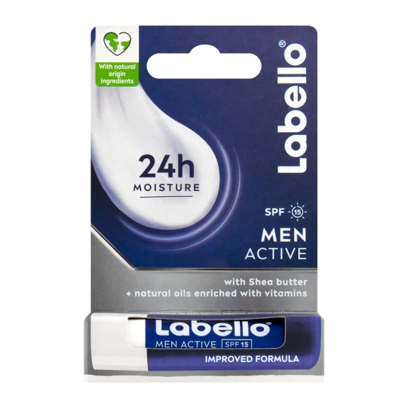 Labello Active Care balzám na rty pro muže 4,8 g