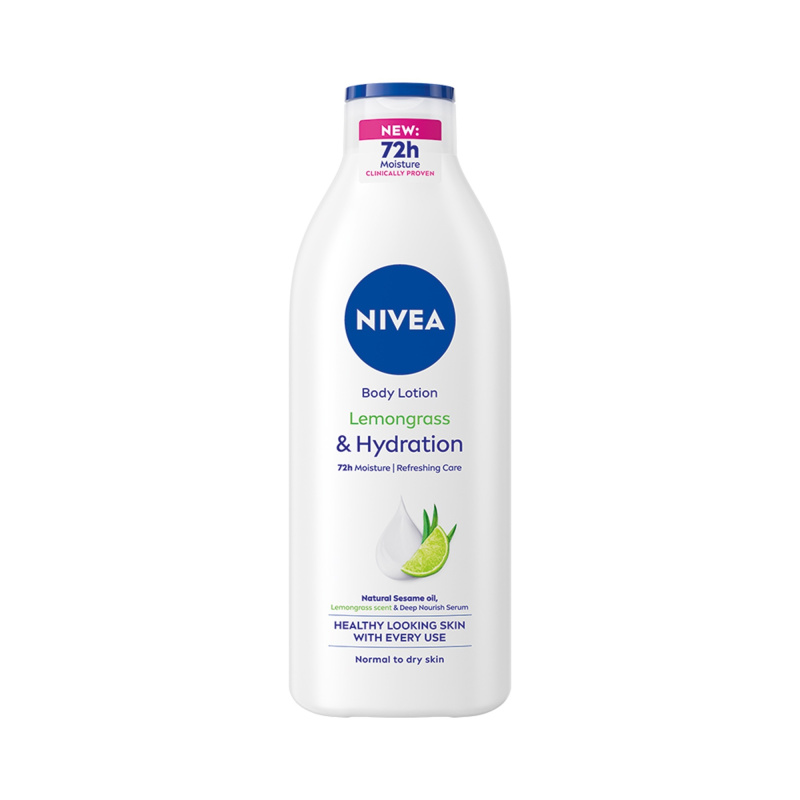 NIVEA Lemongrass hydratační tělové mléko 400 ml