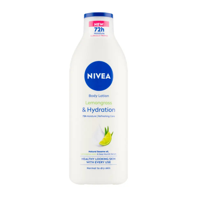 NIVEA Lemongrass hydratační tělové mléko 400 ml