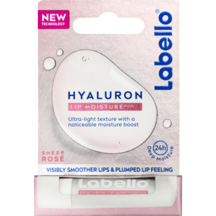 Labello Hyaluron Rose balzám na rty 5,2 g