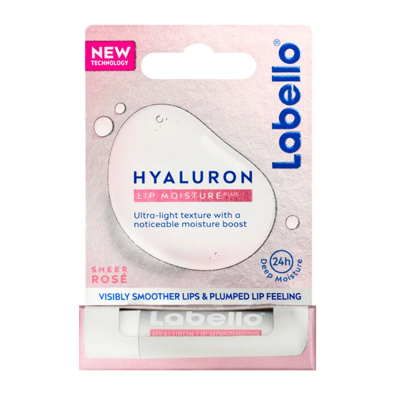 Labello Hyaluron Rose balzám na rty 5,2 g