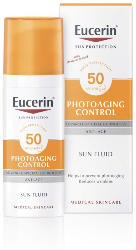 Eucerin SUN emulze proti vráskám SPF50 50ml