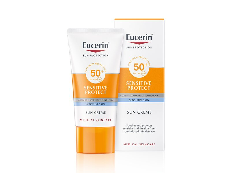 Eucerin SUN opalovací krém na obličej SPF50+50ml