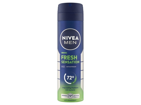 NIVEA MEN Fresh Sensation antiperspirant ve spreji 72h pro muže 150 ml