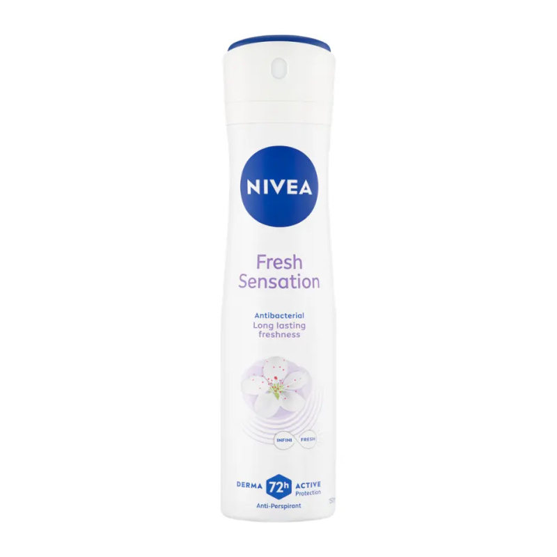 NIVEA Fresh Sensation antiperspirant ve spreji 72h 150 ml