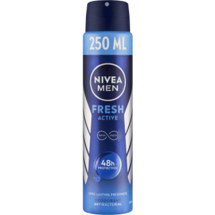 NIVEA Men Sprej Antiperspirant Fresh Active 250 ml