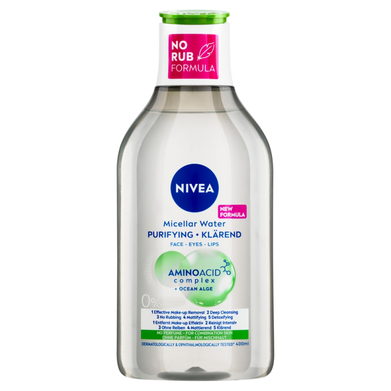 NIVEA Purifying čisticí micelární voda 400 ml